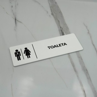 INFORMATIONSSCHILD TOILETTE
