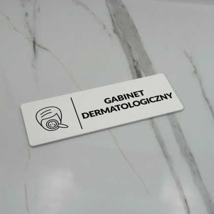 INFORMATIONSSCHILD DERMATOLOGISCHE PRAXIS