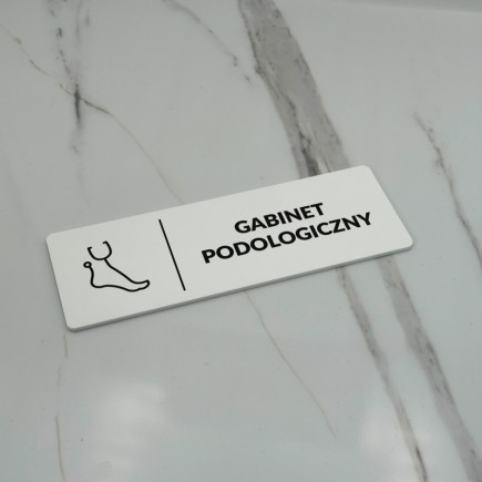 INFORMATIONSSCHILD PODOLOGISCHE PRAXIS