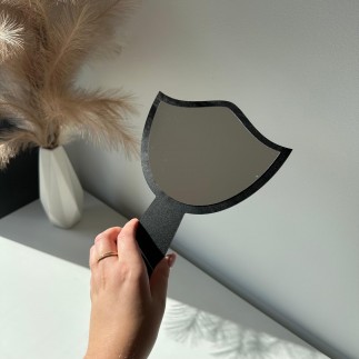 PERSONALISIERTER HANDSPIEGEL BROWS MIT INSTAGRAM-NAME