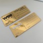 PREMIUM-GUTSCHEIN AUS ACRYL MIT UV-DRUCK IN GOLDENER SPIEGELOPTIK PREMIUM-GUTSCHEIN AUS ACRYL MIT UV-DRUCK IN GOLDENER SPIEGELOPTIK