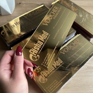 PREMIUM-GUTSCHEIN AUS ACRYL MIT GRAVUR