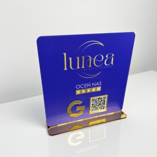 SCHILD MIT EINEM QR-CODE 21 × 21 CM