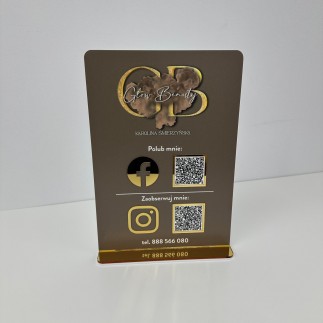 A4-SCHILD MIT DREI QR-CODES