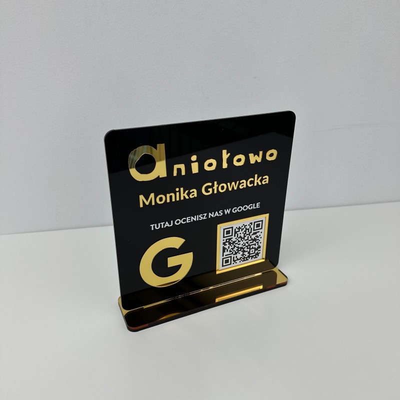 SCHILD MIT EINEM QR-CODE 21 × 21 CM