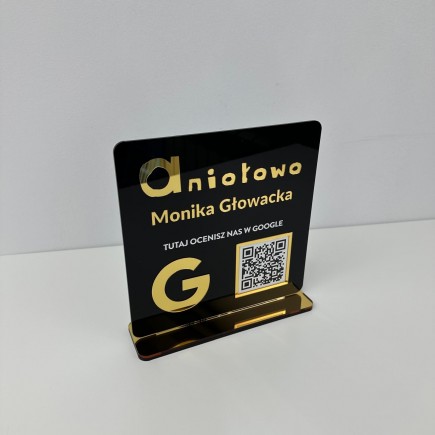 SCHILD MIT EINEM QR-CODE 21 × 21 CM