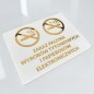3D-INFORMATIONSSCHILD RAUCHEN / E-ZIGARETTEN VERBOTEN