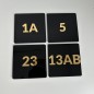 3D-NUMMERNSCHILD – 12 × 12 cm