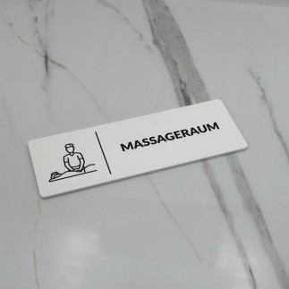 INFORMATIONSSCHILD MASSAGERAUM