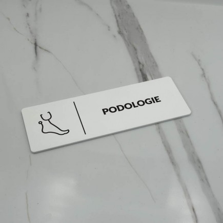 INFORMATIONSSCHILD PODOLOGIE