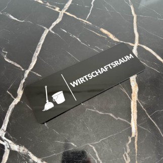 INFORMATIONSSCHILD WIRTSCHAFTSRAUM