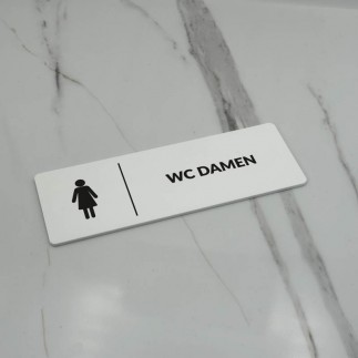 INFORMATIONSSCHILD WC DAMEN
