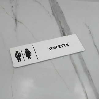 INFORMATIONSSCHILD TOILETTE