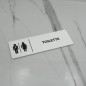INFORMATIONSSCHILD TOILETTE INFORMATIONSSCHILD TOILETTE