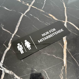 INFORMATIONSSCHILD NUR FÜR PERSONAL