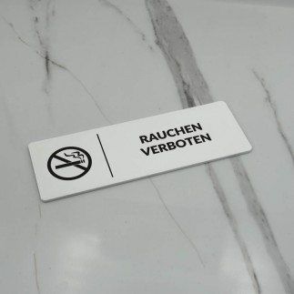 INFORMATIONSSCHILD RAUCHEN VERBOTEN