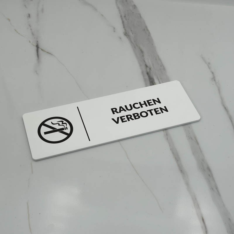 INFORMATIONSSCHILD RAUCHEN VERBOTEN INFORMATIONSSCHILD RAUCHEN VERBOTEN