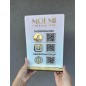 A4-SCHILD MIT DREI QR-CODES