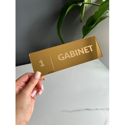 SCHILD MIT RAUMBESCHREIBUNG – 20 × 7 cm – GRAVUR