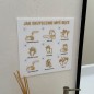 TABLICZKA INFORMACYJNA JAK SKUTECZNIE MYĆ RĘCE - 3D