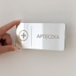 TABLICZKA INFORMACYJNA APTECZKA - GRAWER