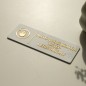 TABLICZKA INFORMACYJNA NIEUPOWAŻNIONYM WSTĘP WZBRONIONY - 3D
