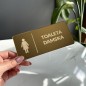 INFORMATIONSSCHILD „DAMENTOILETTE“ – GRAVUR INFORMATIONSSCHILD „DAMENTOILETTE“ – GRAVUR