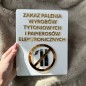 TABLICZKA INFORMACYJNA ZAKAZ PALENIA WYROBÓW TYTONIOWYCH I ELEKTRONICZNYCH - 3D