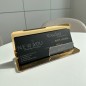 EXKLUSIVER VOUCHERHALTER IN GOLDENER SPIEGELOPTIK