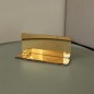 EXKLUSIVER VOUCHERHALTER IN GOLDENER SPIEGELOPTIK