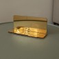 EXKLUSIVER VOUCHERHALTER IN GOLDENER SPIEGELOPTIK