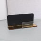 EXKLUSIVER VOUCHERHALTER IN SCHWARZ-GOLD