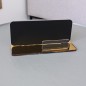 EXKLUSIVER VOUCHERHALTER IN SCHWARZ-GOLD
