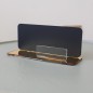 EXKLUSIVER VOUCHERHALTER IN SCHWARZ-GOLD