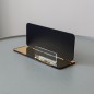 EXKLUSIVER VOUCHERHALTER IN SCHWARZ-GOLD
