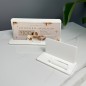 SET AUS VOUCHERHALTER UND VISITENKARTENHALTER IN WEISS