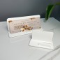 SET AUS VOUCHERHALTER UND VISITENKARTENHALTER IN WEISS
