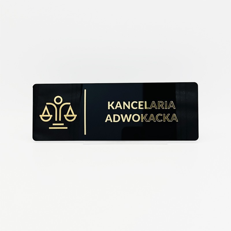 TABLICZKA KANCELARIA ADWOKACKA - 3D