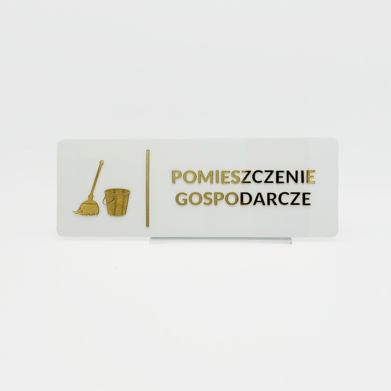TABLICZKA POMIESZCZENIE GOSPODARCZE - 3D