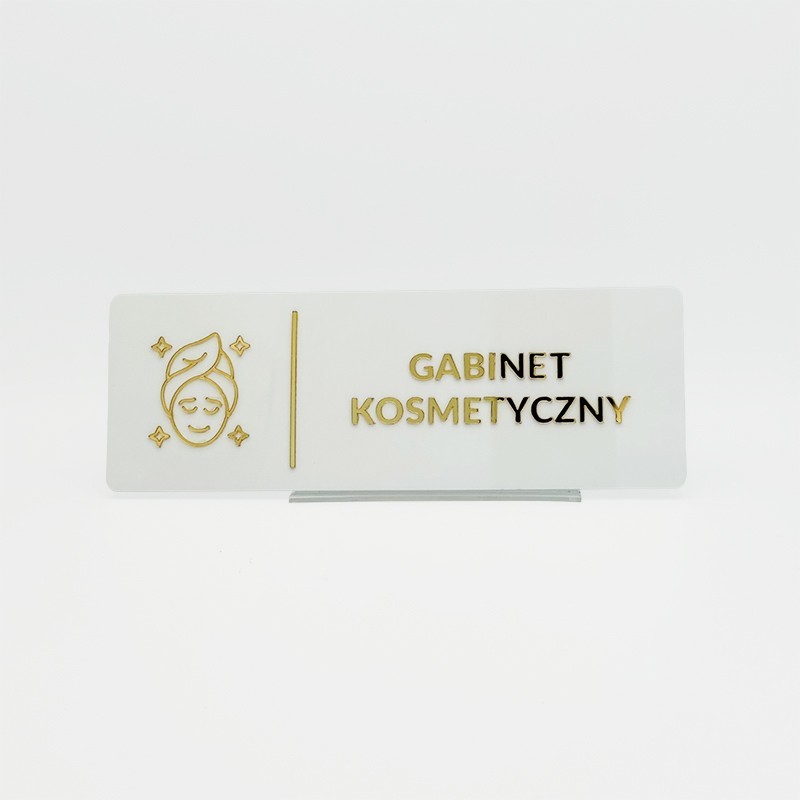 TABLICZKA GABINET KOSMETYCZNY - 3D
