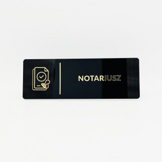 TABLICZKA NOTARIUSZ - 3D