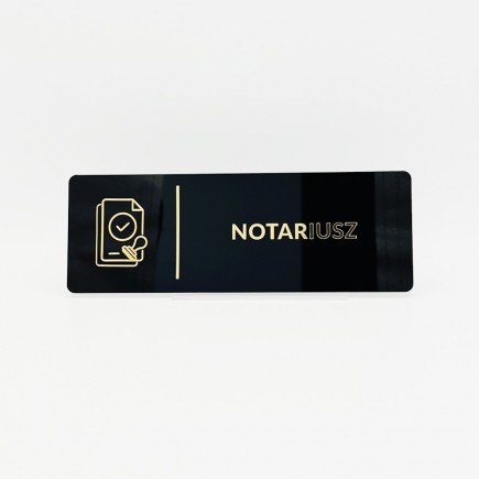 TABLICZKA NOTARIUSZ - 3D
