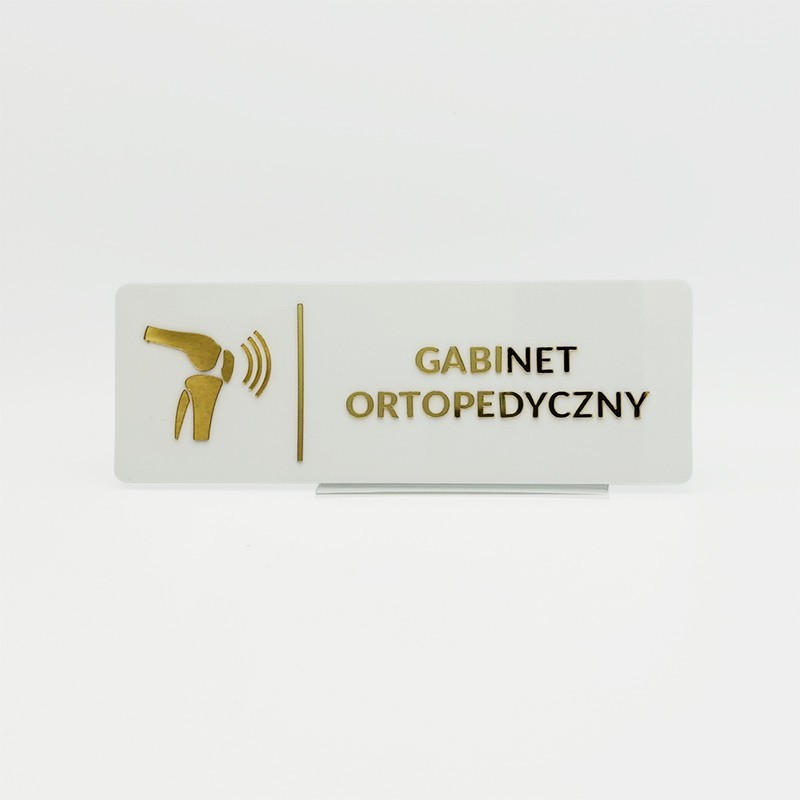 TABLICZKA GABINET ORTOPEDYCZNY - 3D