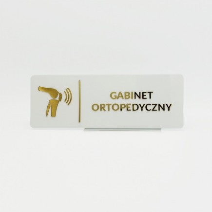 TABLICZKA GABINET ORTOPEDYCZNY - 3D