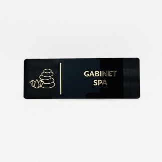TABLICZKA GABINET SPA - 3D