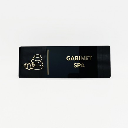 TABLICZKA GABINET SPA - 3D