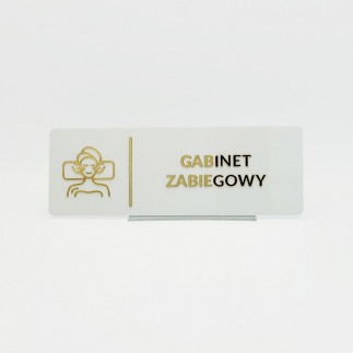 TABLICZKA GABINET ZABIEGOWY - 3D