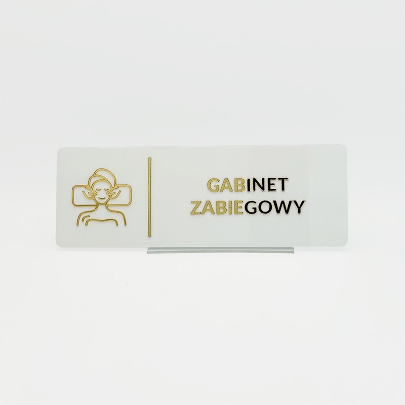 TABLICZKA GABINET ZABIEGOWY - 3D