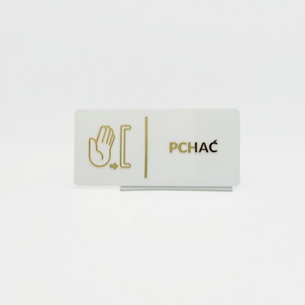 TABLICZKA PCHAĆ - 3D
