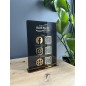 A4-SCHILD MIT DREI QR-CODES